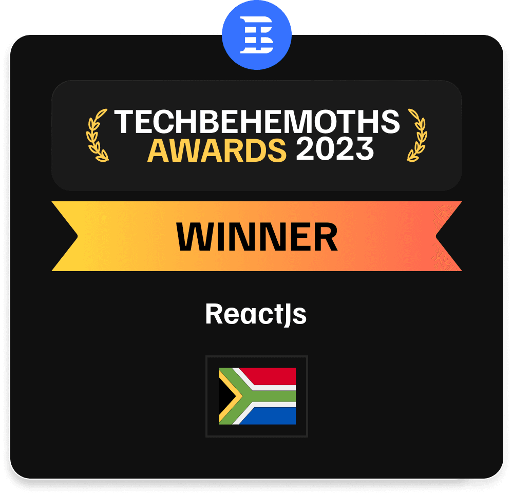 Award for React.js Development