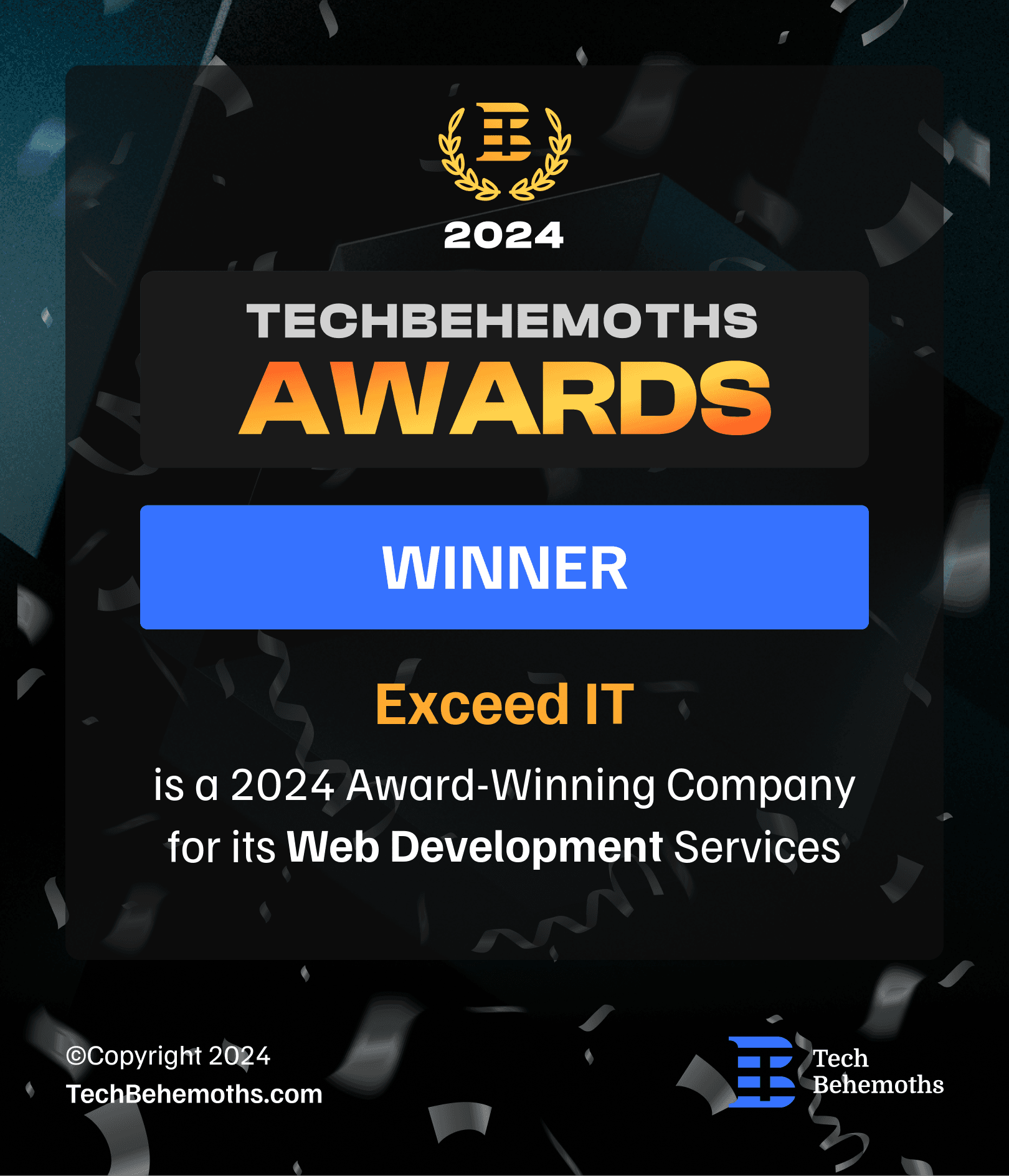 Award for Web Development